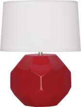  RR01 - Ruby Red Franklin Table Lamp
