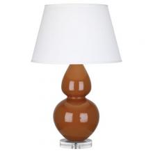  A759X - Cinnamon Double Gourd Table Lamp