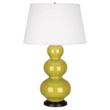  CI41X - Citron Triple Gourd Table Lamp