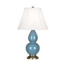  OB10 - Steel Blue Small Double Gourd Accent Lamp