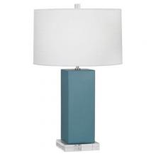  OB995 - Steel Blue Harvey Table Lamp