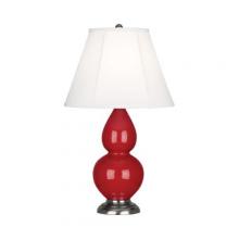  RR12 - Ruby Red Small Double Gourd Accent Lamp