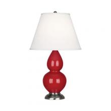  RR12X - Ruby Red Small Double Gourd Accent Lamp