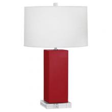  RR995 - Ruby Red Harvey Table Lamp