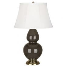  TE20 - Brown Tea Double Gourd Table Lamp