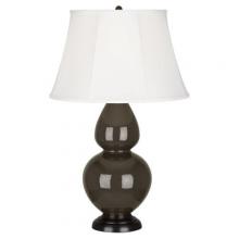  TE21 - Brown Tea Double Gourd Table Lamp