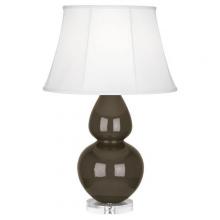  TE23 - Brown Tea Double Gourd Table Lamp