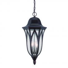  39826ORB - Milano Collection Hanging Lantern 3-Light Outdoor Oil Rubbed Bronze Light Fixture