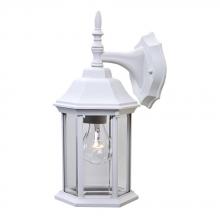  5181TW - Craftsman 2 Collection Wall-Mount 1-Light Outdoor Textured White Light Fixture