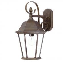  5412BW - New Orleans Collection Wall-Mount 1-Light Outdoor Burled Walnut Light Fixture