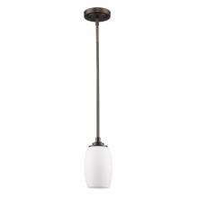  IN21234ORB - Sophia Indoor 1-Light Mini Pendant W/Glass Shade In Oil Rubbed Bronze