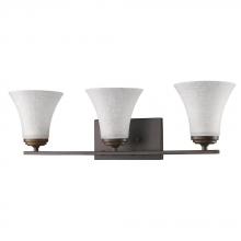  IN41382ORB - Union Indoor 3-Light Bath W/Glass Shades In Oil Rubbed Bronze