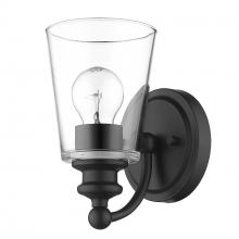  IN41400BK - Ceil 1-Light Matte Black Sconce