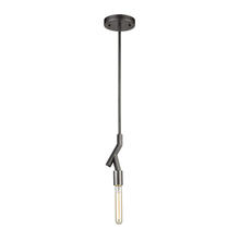  11847/1 - Freeform 1-Light Mini Pendant in Dark Graphite