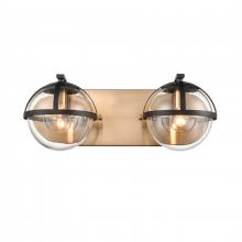  18651/2 - Davenay 16'' Wide 2-Light Vanity Light - Satin Brass