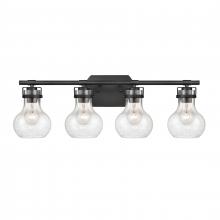  18673/4 - Salamanca 29'' Wide 4-Light Vanity Light - Matte Black