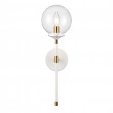  24434/1 - Boudreaux 19'' High 1-Light Sconce - Matte White