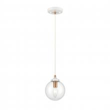  24436/1 - Boudreaux 6'' Wide 1-Light Mini Pendant - Matte White