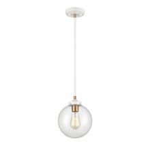  24437/1 - Boudreaux 8'' Wide 1-Light Mini Pendant - Matte White