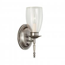  3306-PW - Legacy 11.5'' High 1-Light Sconce - Pewter