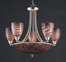 ELK Home Plus 419-5+3PV-SN - CHANDELIER