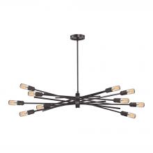  66912/10 - Xenia 10-Light Chandelier in Oil Rubbed Bronze