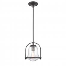  67845/1 - Connection 8'' Wide 1-Light Mini Pendant - Oil Rubbed Bronze