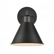  68270/1 - Abbington 8'' Wide 1-Light Vanity Light - Matte Black