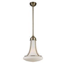  69035-1 - School House 1-Light Pendant in Antique Brass