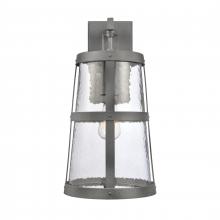  69641/1 - Dakota 18'' High 1-Light Outdoor Sconce - Distressed Zinc