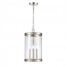  69765/3 - Mendoza 10.25'' Wide 3-Light Pendant - Polished Nickel