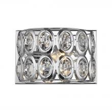  81150/1 - Tessa 1-Light Vanity Sconce in Polished Chrome with Clear Crystal