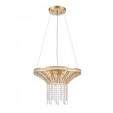  82227/4 - Fantania 18'' Wide 4-Light Chandelier - Champagne Gold