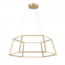  85056/LED - Minimalist 23.25'' Wide LED Pendant - Soft Gold