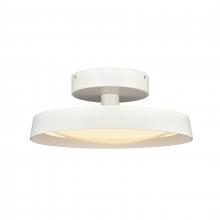  85065/LED - Nancy 13.75'' Wide LED Semi Flush Mount - Matte White