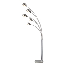  D2173 - Arc 5-Light Floor Lamp with Metal Shades