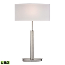  D2549-LED - Port Elizabeth Table Lamp in Satin Nickel - LED