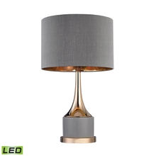  D2748-LED - Gold Cone Neck Table Lamp - Small - LED