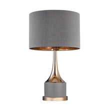  D2748 - Gold Cone Neck Table Lamp - Small