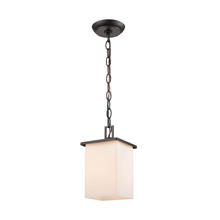  EN110146 - Broad Street 1-Light Exterior Pendant in Textured Black