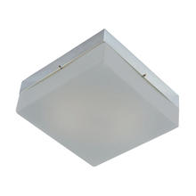  FM2000-10-95 - Quad Flushmount in Metallic Grey with Frosted Glass - Mini