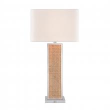  H0019-11164 - Webb 36'' High 1-Light Table Lamp - Natural with Polished Nickel