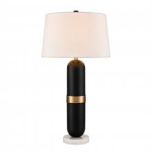  H0019-9576 - Pill 34'' High 1-Light Table Lamp - Matte Black