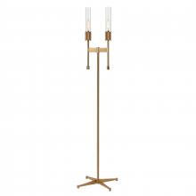  H0019-9577 - Beaconsfield 65'' High 2-Light Floor Lamp - Aged Brass