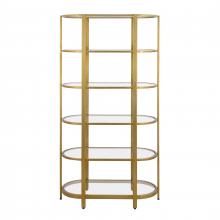  H0805-9913 - Blain Bookshelf - Brass