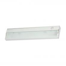  HZ017RSF - ZeeLite 2-Light Under-cabinet Light in White with Diffused Glass