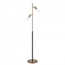  S0019-9564 - Kelston 62'' High 2-Light Floor Lamp - Matte Black