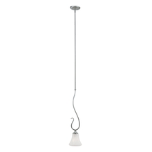  SL829178 - Elipse 1-Light Pendant in Brushed Nickel