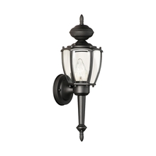  SL94727 - Park Avenue 1-Light Outdoor Wall Lantern in Black