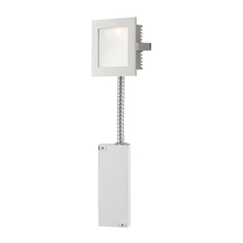  WLE-101-RM - Step Lt - MainWall Rec, Retrofit (LED) w/driver and lamp with Opal lens/Grey trim